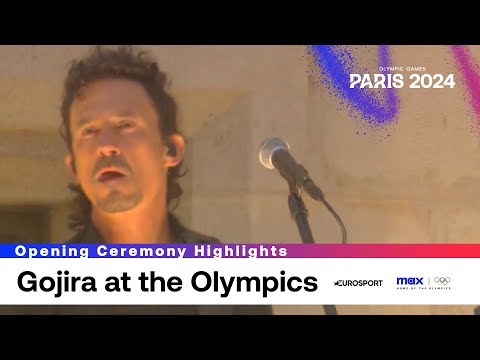 EPIC Gojira Live Performance at the Paris 2024 Olympic Games