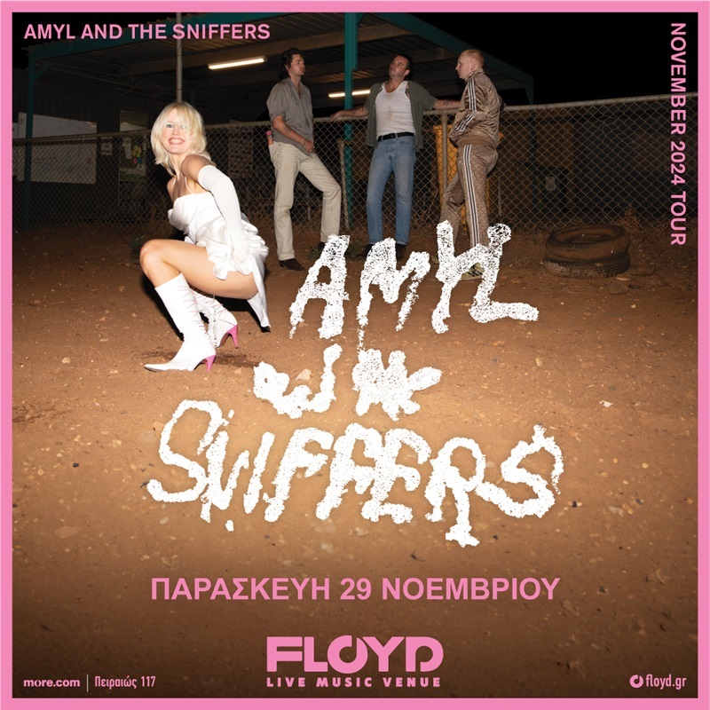 Amyl and The Sniffers live in Athens, 2024