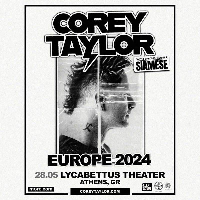 Corey Taylor european tour 2024