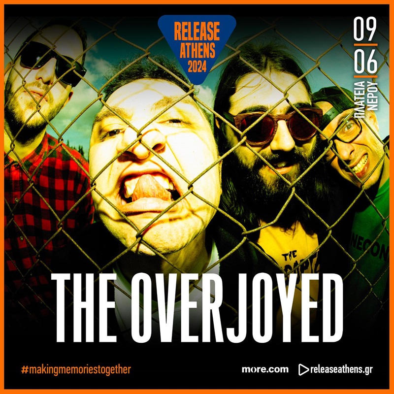 The Overjoyed - Release Athens Festival 2024