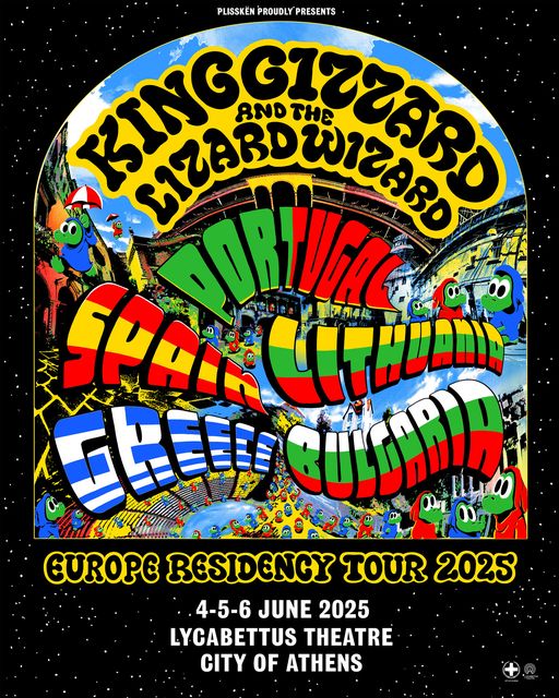 King Gizzard & the Lizard Wizard live in Greece 2025
