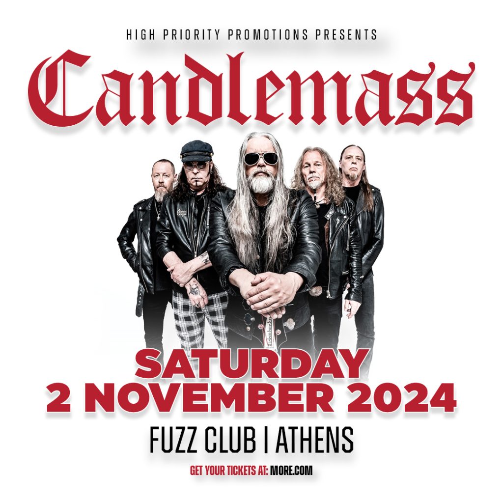 Candlemass live in Athens 2024