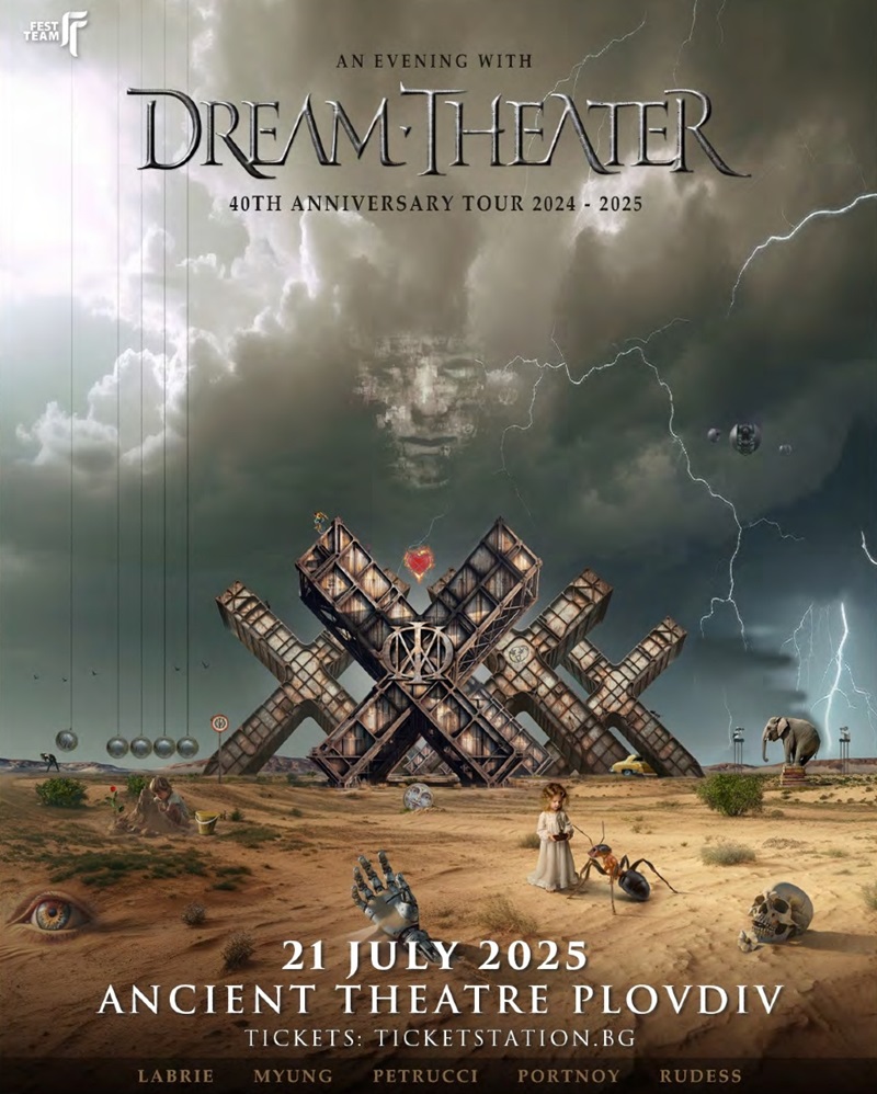 Dream Theater live in Bulgaria 2025